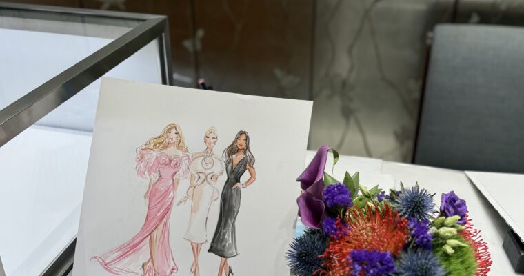 Live Event Sketching at Tiffany & Co. 